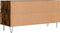 vidaXL - Tv-meubel - 102x36x50 - cm - bewerkt - hout - gerookt - eikenkleurig