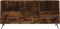 vidaXL - Tv-meubel - 102x36x50 - cm - bewerkt - hout - gerookt - eikenkleurig