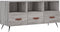 vidaXL - Tv-meubel - 102x36x50 - cm - bewerkt - hout - grijs - sonoma - eikenkleurig
