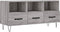 vidaXL - Tv-meubel - 102x36x50 - cm - bewerkt - hout - grijs - sonoma - eikenkleurig
