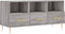 vidaXL - Tv-meubel - 102x36x50 - cm - bewerkt - hout - grijs - sonoma - eikenkleurig