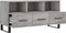 vidaXL - Tv-meubel - 102x36x50 - cm - bewerkt - hout - grijs - sonoma - eikenkleurig