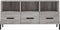 vidaXL - Tv-meubel - 102x36x50 - cm - bewerkt - hout - grijs - sonoma - eikenkleurig