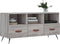 vidaXL - Tv-meubel - 102x36x50 - cm - bewerkt - hout - grijs - sonoma - eikenkleurig