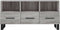 vidaXL - Tv-meubel - 102x36x50 - cm - bewerkt - hout - grijs - sonoma - eikenkleurig