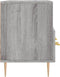 vidaXL - Tv-meubel - 102x36x50 - cm - bewerkt - hout - grijs - sonoma - eikenkleurig