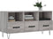 vidaXL - Tv-meubel - 102x36x50 - cm - bewerkt - hout - grijs - sonoma - eikenkleurig