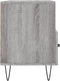 vidaXL - Tv-meubel - 102x36x50 - cm - bewerkt - hout - grijs - sonoma - eikenkleurig