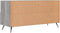 vidaXL - Tv-meubel - 102x36x50 - cm - bewerkt - hout - grijs - sonoma - eikenkleurig