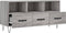 vidaXL - Tv-meubel - 102x36x50 - cm - bewerkt - hout - grijs - sonoma - eikenkleurig