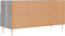 vidaXL - Tv-meubel - 102x36x50 - cm - bewerkt - hout - grijs - sonoma - eikenkleurig