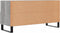 vidaXL - Tv-meubel - 102x36x50 - cm - bewerkt - hout - grijs - sonoma - eikenkleurig