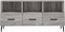 vidaXL - Tv-meubel - 102x36x50 - cm - bewerkt - hout - grijs - sonoma - eikenkleurig
