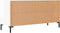 vidaXL - Tv-meubel - 102x36x50 - cm - bewerkt - hout - hoogglans - wit