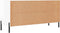 vidaXL - Tv-meubel - 102x36x50 - cm - bewerkt - hout - hoogglans - wit