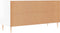 vidaXL - Tv-meubel - 102x36x50 - cm - bewerkt - hout - hoogglans - wit