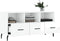 vidaXL - Tv-meubel - 102x36x50 - cm - bewerkt - hout - hoogglans - wit