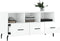 vidaXL - Tv-meubel - 102x36x50 - cm - bewerkt - hout - hoogglans - wit