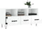 vidaXL - Tv-meubel - 102x36x50 - cm - bewerkt - hout - hoogglans - wit
