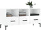 vidaXL - Tv-meubel - 102x36x50 - cm - bewerkt - hout - hoogglans - wit