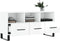 vidaXL - Tv-meubel - 102x36x50 - cm - bewerkt - hout - hoogglans - wit