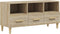 vidaXL - Tv-meubel - 102x36x50 - cm - bewerkt - hout - sonoma - eikenkleurig