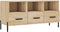 vidaXL - Tv-meubel - 102x36x50 - cm - bewerkt - hout - sonoma - eikenkleurig