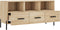 vidaXL - Tv-meubel - 102x36x50 - cm - bewerkt - hout - sonoma - eikenkleurig