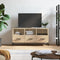 vidaXL - Tv-meubel - 102x36x50 - cm - bewerkt - hout - sonoma - eikenkleurig