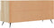 vidaXL - Tv-meubel - 102x36x50 - cm - bewerkt - hout - sonoma - eikenkleurig