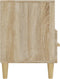 vidaXL - Tv-meubel - 102x36x50 - cm - bewerkt - hout - sonoma - eikenkleurig