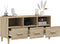 vidaXL - Tv-meubel - 102x36x50 - cm - bewerkt - hout - sonoma - eikenkleurig