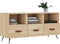 vidaXL - Tv-meubel - 102x36x50 - cm - bewerkt - hout - sonoma - eikenkleurig