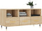 vidaXL - Tv-meubel - 102x36x50 - cm - bewerkt - hout - sonoma - eikenkleurig
