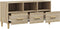 vidaXL - Tv-meubel - 102x36x50 - cm - bewerkt - hout - sonoma - eikenkleurig