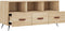 vidaXL - Tv-meubel - 102x36x50 - cm - bewerkt - hout - sonoma - eikenkleurig