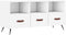 vidaXL - Tv-meubel - 102x36x50 - cm - bewerkt - hout - wit