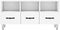 vidaXL - Tv-meubel - 102x36x50 - cm - bewerkt - hout - wit