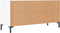 vidaXL - Tv-meubel - 102x36x50 - cm - bewerkt - hout - wit