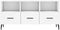 vidaXL - Tv-meubel - 102x36x50 - cm - bewerkt - hout - wit