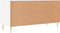 vidaXL - Tv-meubel - 102x36x50 - cm - bewerkt - hout - wit