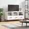 vidaXL - Tv-meubel - 102x36x50 - cm - bewerkt - hout - wit