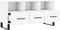 vidaXL - Tv-meubel - 102x36x50 - cm - bewerkt - hout - wit