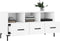 vidaXL - Tv-meubel - 102x36x50 - cm - bewerkt - hout - wit