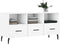 vidaXL - Tv-meubel - 102x36x50 - cm - bewerkt - hout - wit