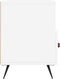 vidaXL - Tv-meubel - 102x36x50 - cm - bewerkt - hout - wit