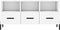 vidaXL - Tv-meubel - 102x36x50 - cm - bewerkt - hout - wit