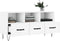 vidaXL - Tv-meubel - 102x36x50 - cm - bewerkt - hout - wit