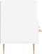 vidaXL - Tv-meubel - 102x36x50 - cm - bewerkt - hout - wit