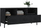 vidaXL - Tv-meubel - 102x36x50 - cm - bewerkt - hout - zwart